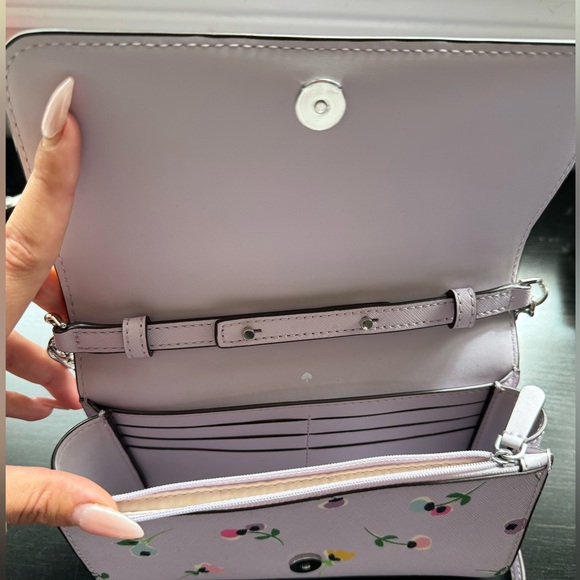 Kate Spade Floral Crossbody Purse - Picture 2 of 4
